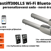 Mastiff300LLS Wi-Fi Bluetooth - personalizovaná sada pohonu dvoukřídlé brány do 6 m
